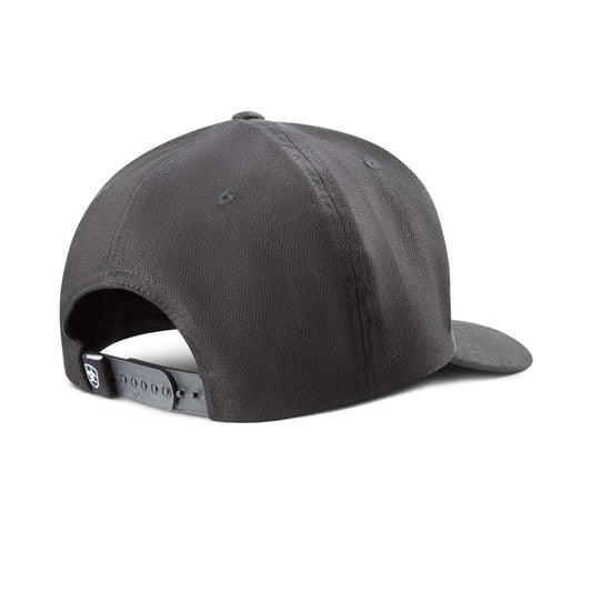 Boot Stitch Faux Leather Patch Cap - US 8876