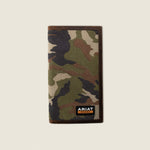 Camo Inlay Checkbook Wallet - US 5881