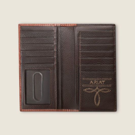 Pebble Leather With Trim Rodeo Wallet - US 7500