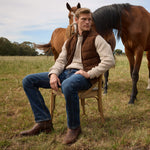 Bench Made Channing Square Toe Western Boot - US 7737