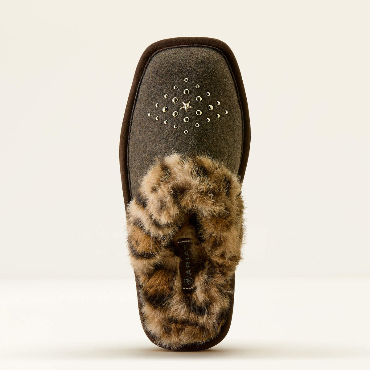 Jackie Cowgirl Square Toe Slipper - US 3509