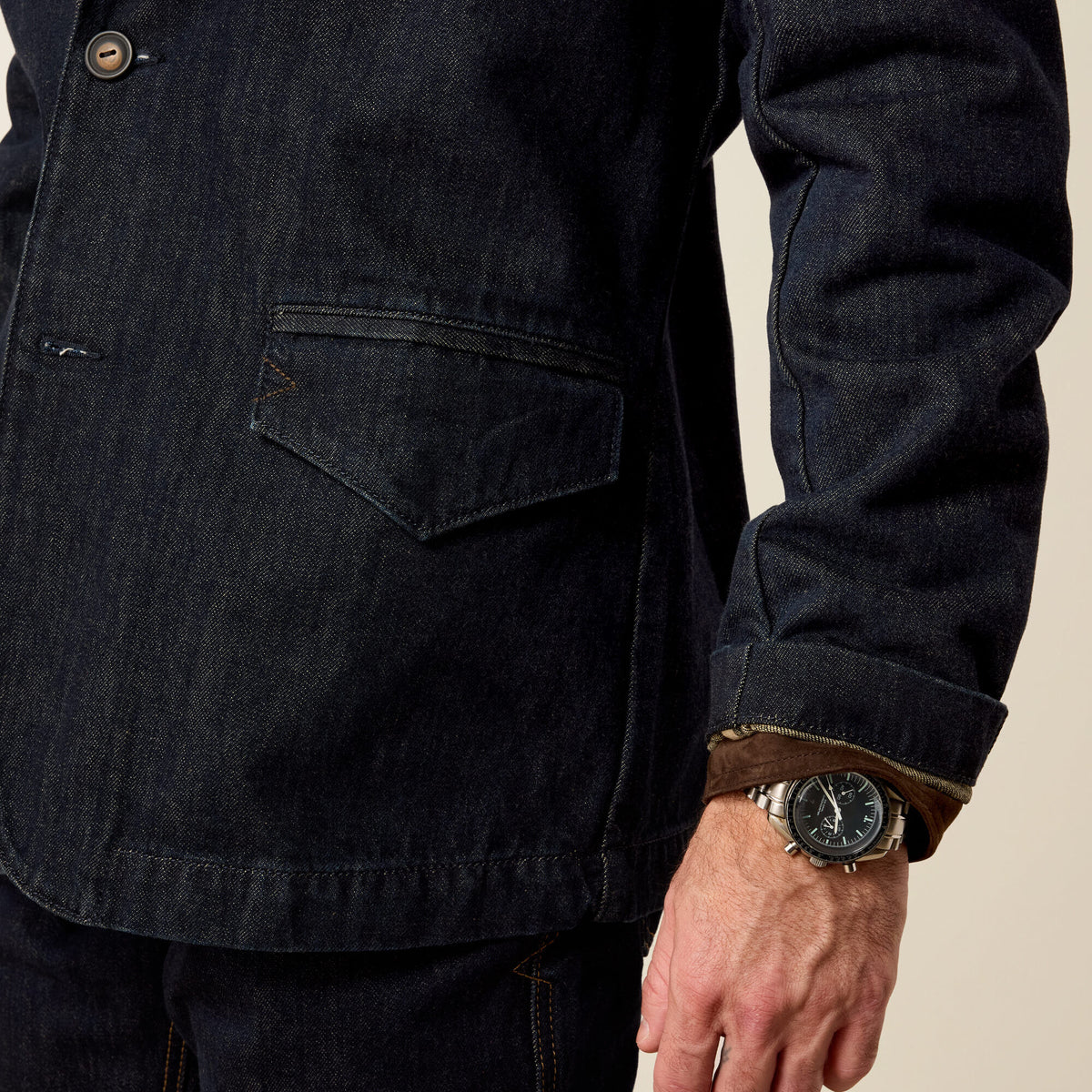 Denim Blazer - US 1549